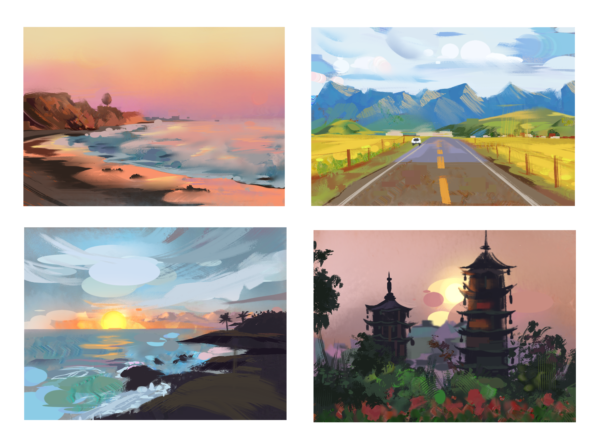 Landscape thumbnails